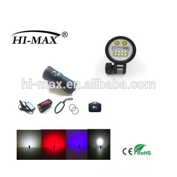 Alibaba 2xUV9 Tauchfackel 10000 Lumen LED-Video